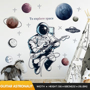 Space theme astronaut wall sticker home decor