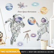 Space theme astronaut wall sticker home decor
