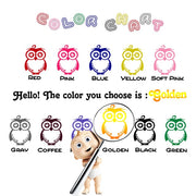 Geometric World Map Wall Sticker