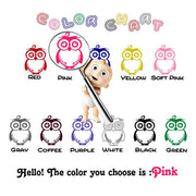 Geometric World Map Wall Sticker