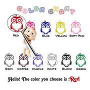 Geometric World Map Wall Sticker