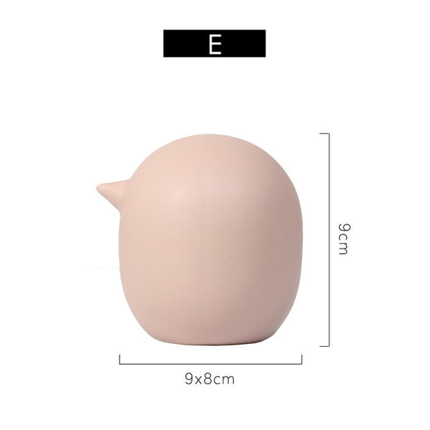 Nordic Modern Abstract Bird Figurines Home Decoration