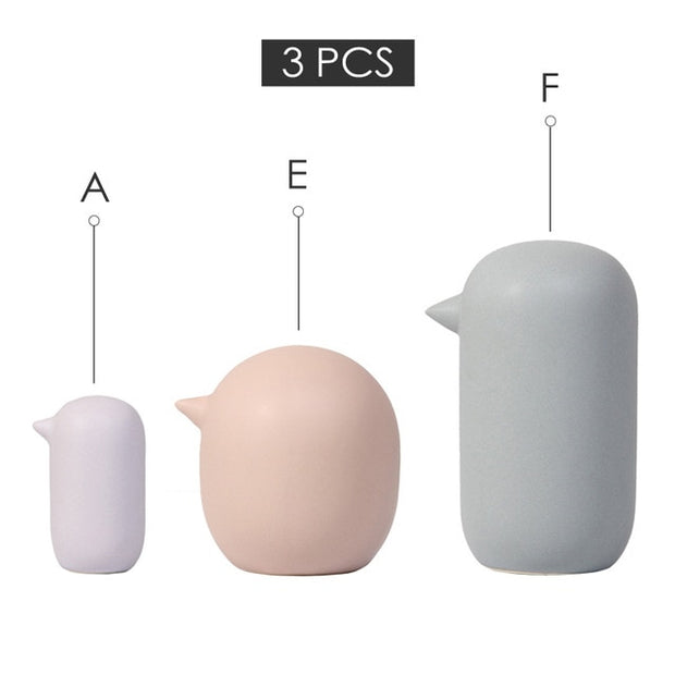 Nordic Modern Abstract Bird Figurines Home Decoration
