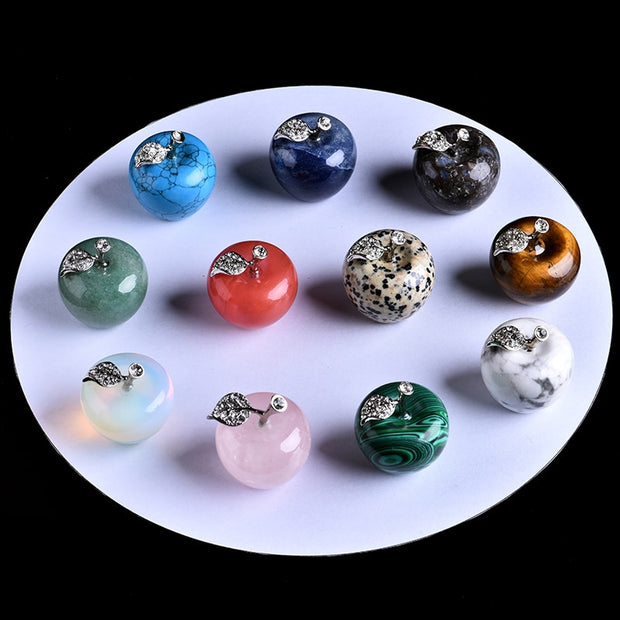 1PC natural stone crystal rose