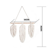 Nordic Macrame Wall Hanging Leaf