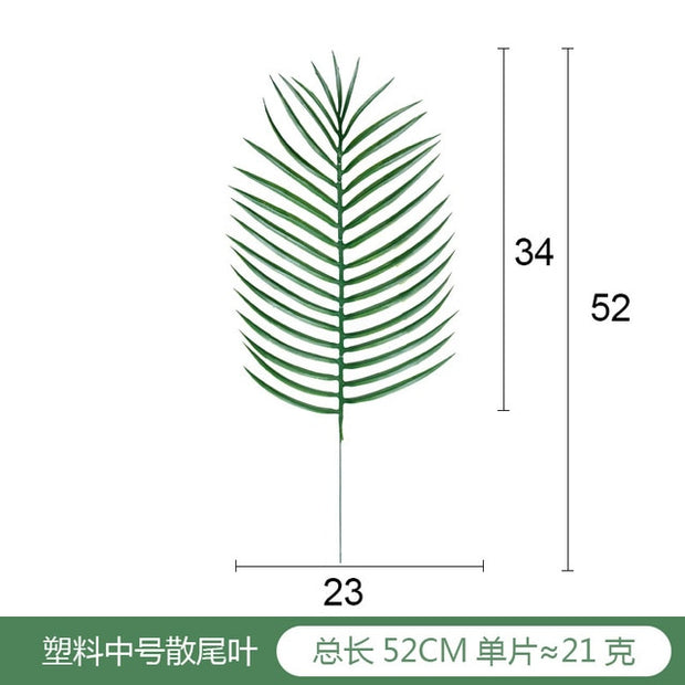 Vivid Nordic Leaves Decor