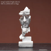 Modern home decoration accessories for living Thinker Mask