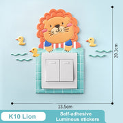 3D Unicorn Switch Sticker