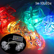 Santa Claus Snowflake Tree LED