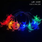 Santa Claus Snowflake Tree LED