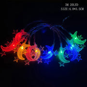 Santa Claus Snowflake Tree LED