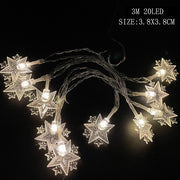 Santa Claus Snowflake Tree LED