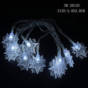 Santa Claus Snowflake Tree LED