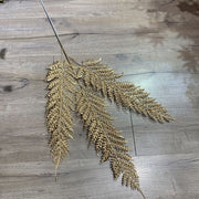 Artificial Golden Palm Leaves