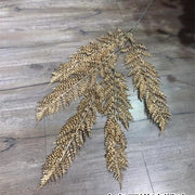 Artificial Golden Palm Leaves