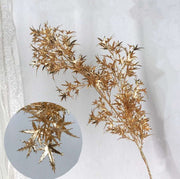 Artificial Golden Palm Leaves