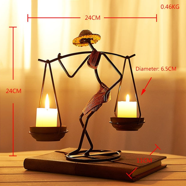 Home Decoration Accessories Creative Candle Holder