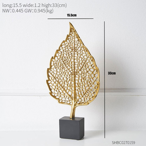 Europen Leaf Model sculpture