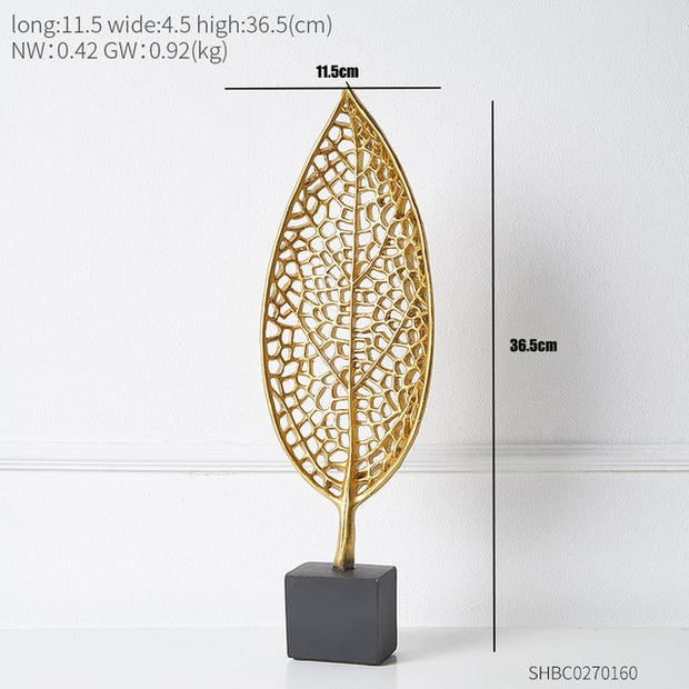 Europen Leaf Model sculpture