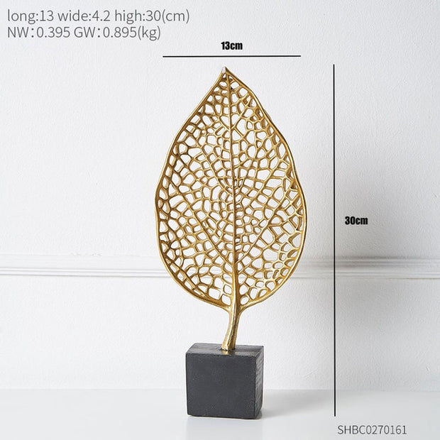 Europen Leaf Model sculpture