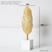 Europen Leaf Model sculpture