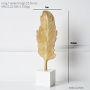 Europen Leaf Model sculpture