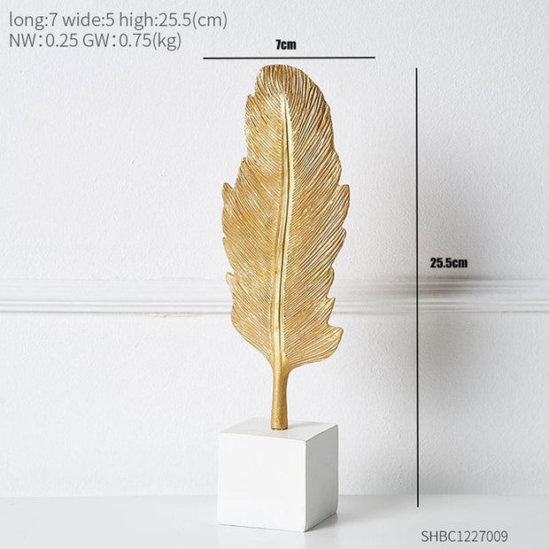 Europen Leaf Model sculpture