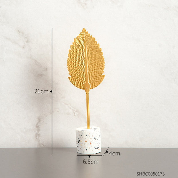 Europen Leaf Model sculpture