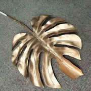 Artificial Golden Palm Leaves