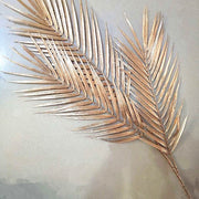 Artificial Golden Palm Leaves
