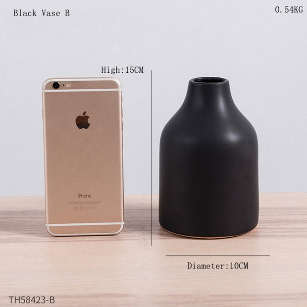 Nordic Style Ceramic Vases Hydroponic Plant