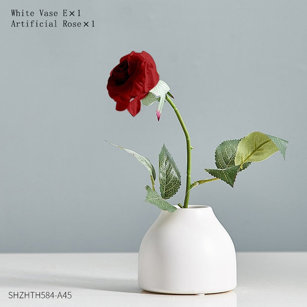 Nordic Style Ceramic Vases Hydroponic Plant