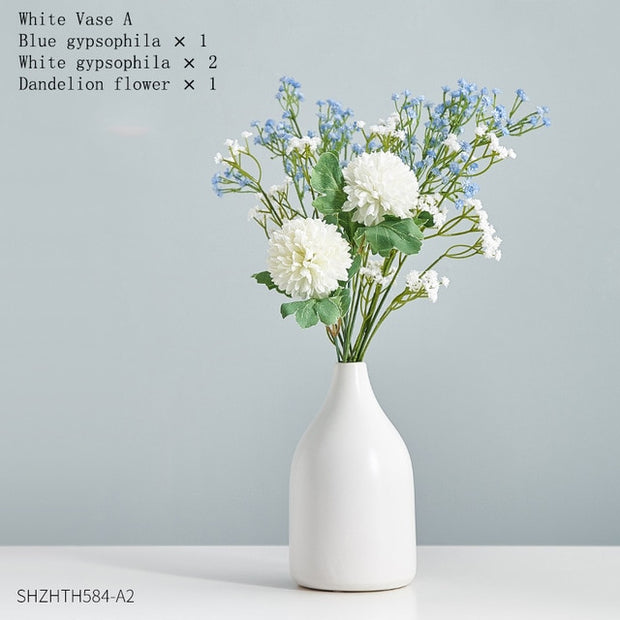 Nordic Style Ceramic Vases Hydroponic Plant