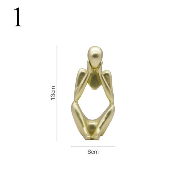 Abstract Thinker Statue