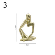 Abstract Thinker Statue