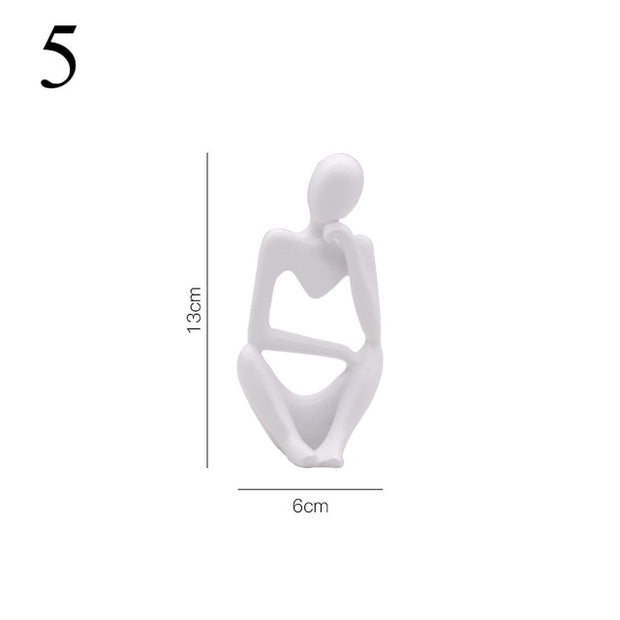 Abstract Thinker Statue