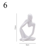 Abstract Thinker Statue
