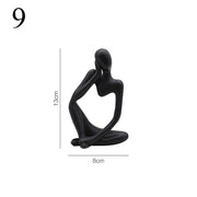 Abstract Thinker Statue