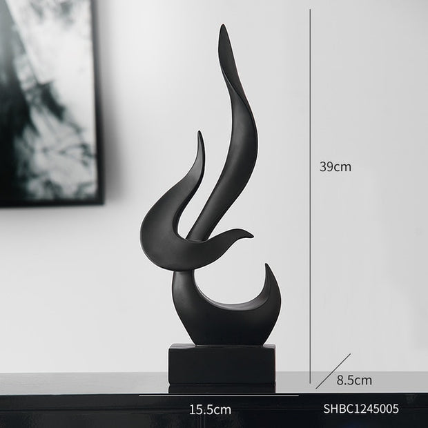 Abstract Sculpture Office Decoration