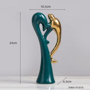 Ceramic Abstract Sculpture Office Desk Decoration