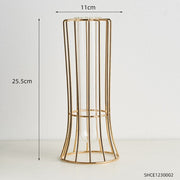 Nordic Decorative Vase Wrought Iron Ceramic Vase