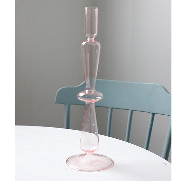 Glass Candle Holder For Home Decor