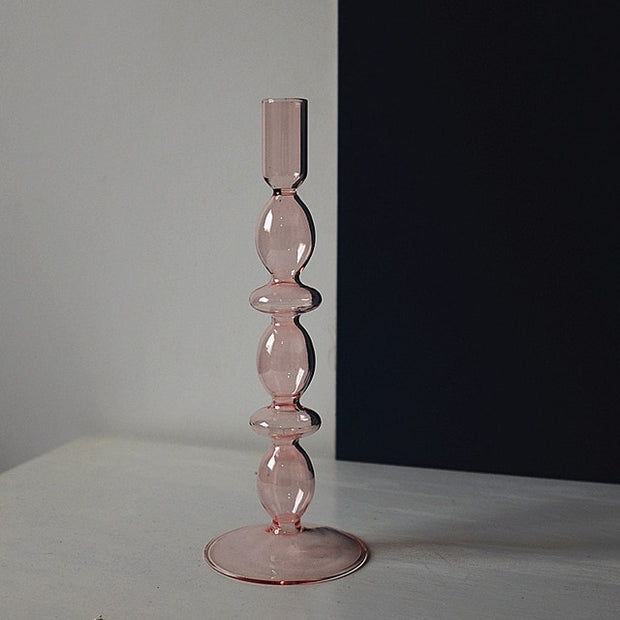 Glass Candle Holder For Home Decor