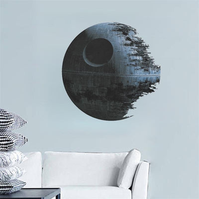 movies star wars death star vinyl art wall stickers